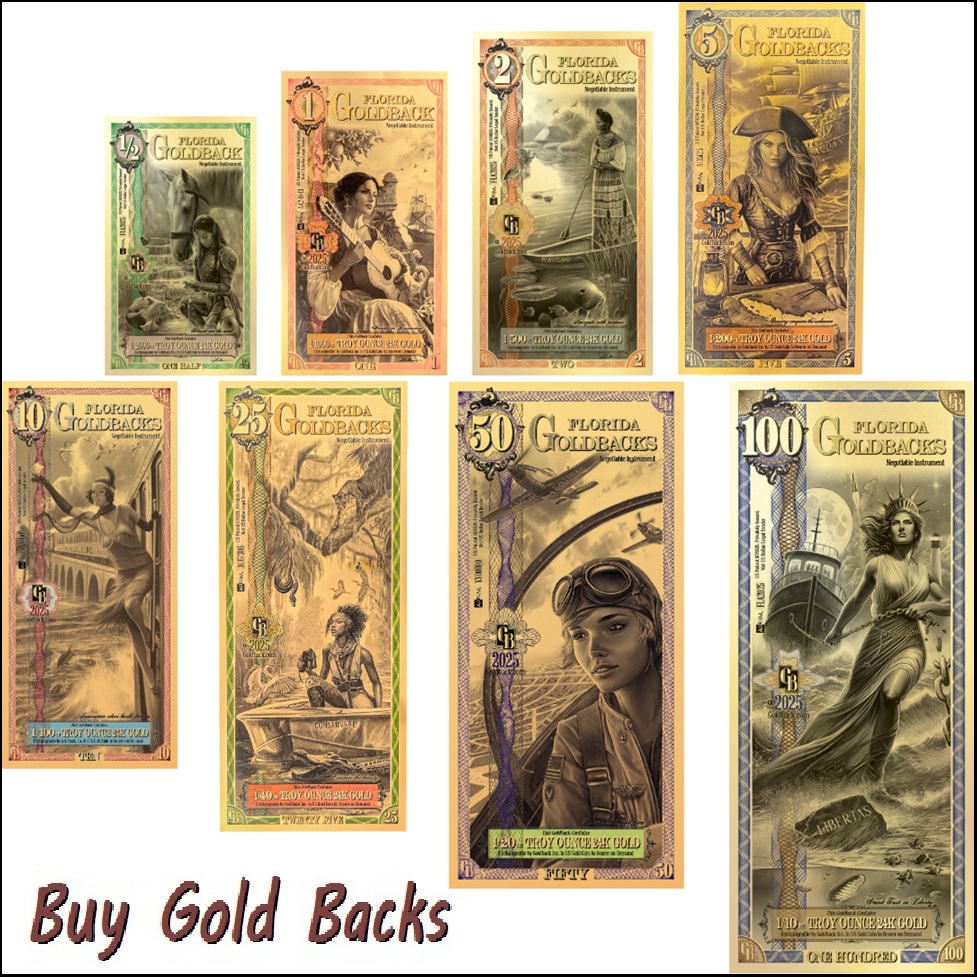 Florida Goldbacks for Sale