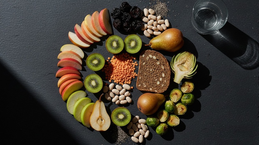 Fruits and Vegetables, Insoluble Fiber.